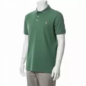 MUST IT_폴로 랄프로렌 25FW 커스텀 슬림핏 스트레치 메시 폴로 셔츠 남성 반팔 카라티 710941439028