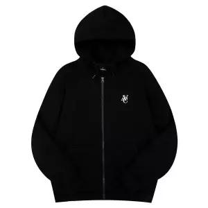 브랜드정품 어나더 아카이브 ANOTHER ARCHIVE 오버랩 2WAY 후드 집업_블랙 342186