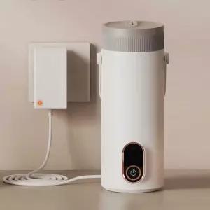 가열 보온병 휴대용 캠핑 보온 무선 전기 커피 충전식