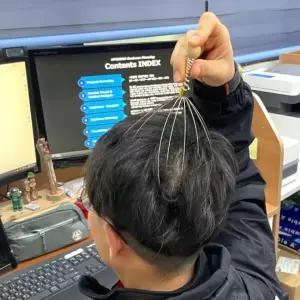 핸디 두피지 머리지 머리 두피 인기템 안마기 지압기 두피마사지기 문어발 기기 프리미엄 관리