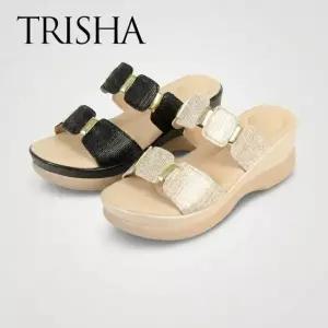 [트리샤]국내제작 웨지통굽 비즈 뮬 슬리퍼 CNK_Anklet