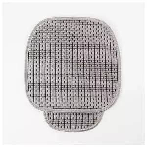 원스카 운전석쿠션 자동차 쿨시트 방석(싱글) (실버)