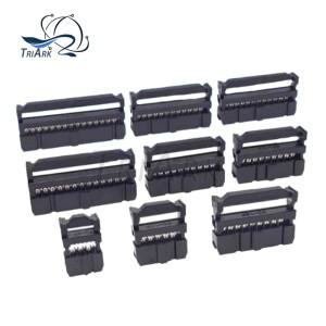 10PCS FC 6P 8P 12P 101214161820242630344050p 핀 2.54mm 피치 여성 IDC 소켓 커넥터 리본 케이블