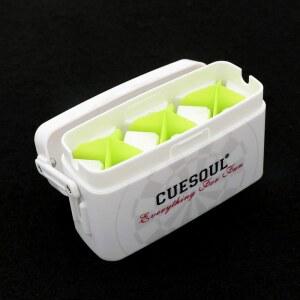 베이징 오페라 마스크 디자인이 적용된 큐소울 앤티 하드 다트 케이스와 원하는 비행 케이스