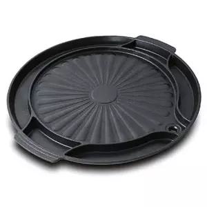 전골요리 불판 KA-1508P 계란찜 스톤원형구이팬 후라이팬