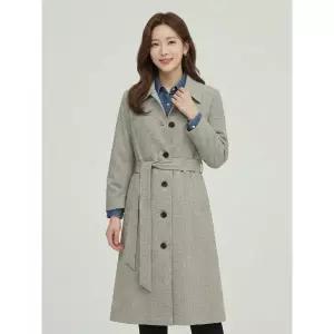 꼼빠니아벨티드 트렌치 코트CS23CH0102225A
