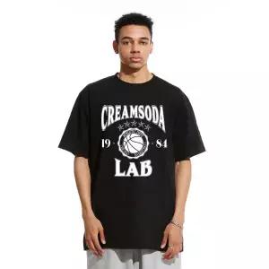 매장정품 CREAM SODA LAB 크림소다랩 바스켓볼 애슬레틱 반팔 티셔츠 CGZK10S166 1119530