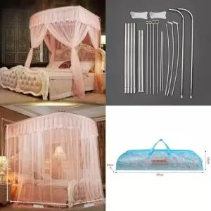 방충망 캐노피 침대 모기장 200x220 레이스 해충방지