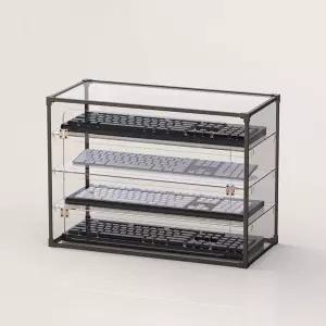 키보드 투명 케이스 전시대 기계식 수납함 전시 진열장 보관함