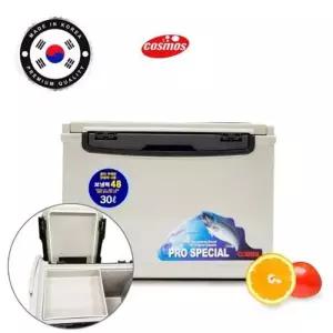 [마이모노샵][마이모노샵] 낚시 어깨끈포함 고기투입구 살림통 아이스박스 30L 밑밥통 (17264956)