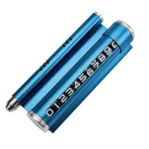 차량용 연락처 휴대폰거치대 비상탈출망치 올인원 차량용휴대폰거치대