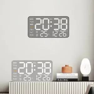 [무료배송] 5515 전자 탁상 벽 시계 알람 온도 날짜 요일 개업 집들이선물 인테리어 LED 시계 미니