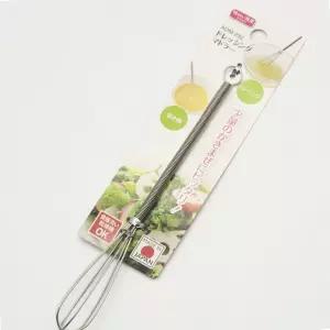 거품기 일본산 고급 스텐레스 미니 휘핑기소품 기구 주걱 걸이 손잡이 계란 도구 조리도구