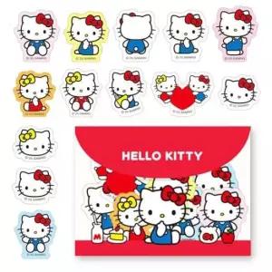 [문구] 산리오 헬로키티 스티커 파우치세트-40EA