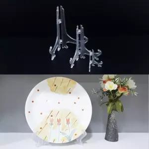 플라스틱 받침대 접시 사진받침 접시받침 액자 받침대