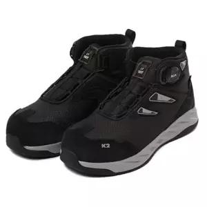 안전신발 K2 세이프티 안전화 작업화 다이얼 공장 근무화 6in BK 운동화 작업신발