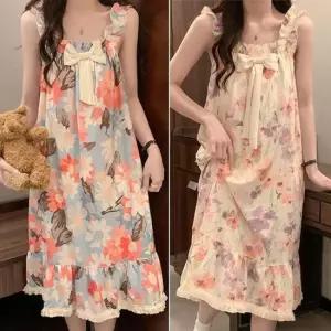 골프샤워가운 아트 골프가운 샤워가운 면잠옷 원피스 가슴패드내장형