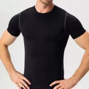 남성 머슬핏 슬림핏 트레이닝복 헬스웨어 티셔츠 2컬러 반팔 운동복 상의