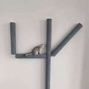 고양이 스크래처 벽부착 놀이 캣타워 장난감 반려묘