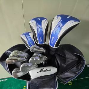 중고 마쓰이 남자골프채풀세트 스틸 SR 새것미개봉 남성골프채풀세트입니