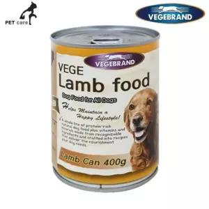 400g 애견간식 양고기캔 베게7 강아지 통조림 개통조림 애완간식 애견용품