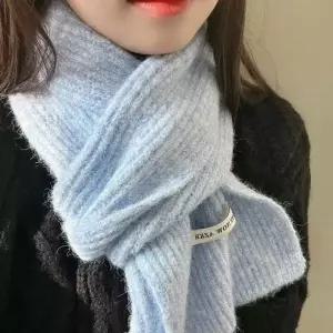 골지 니트 목도리 데일리 겨울 머플러 보온 방한 여성 남성 공용