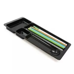 [문구/오피스] 사무용 필기구 정리 트레이 매표용 펜접시 B형 1P 책상 소품 정리함