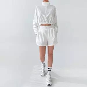 여성 에어 마일드 스트링 크롭 바람막이 반바지 세트 DBC 1900-1W