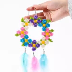 6mm 디폼블럭 플라워 드림캐쳐