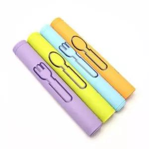 실리콘 식탁매트 소(라이트그린)1개