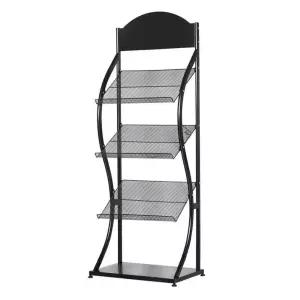 철제 매거진랙 책꽂이 잡지꽂이 거치대 진열대 신문가판대