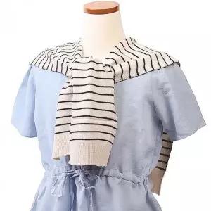 여성 니트 어깨숄 가디건 간절기 망토 숄 머플러 레이어드 숄카라