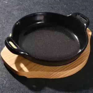 무쇠팬 손잡이 주물팬 원형 IH 무쇄팬 스테이크팬 소 16cm