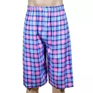 깔끔한 프린팅 남성 풍기인견 8부 파자마 잠옷 바지