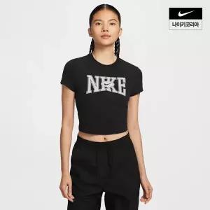 [국내매장판] 나이키 여성 스포츠웨어 슬림 크롭 티셔츠 HQ1710-010 241844