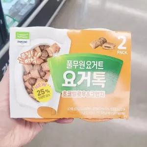 [에이알비티] 풀무원 요거톡 초코필로우  크런치 124g x 2개 89791