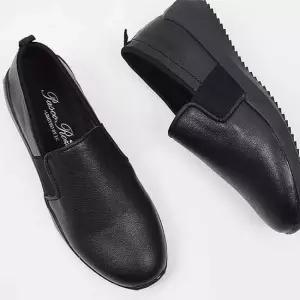 여자신발 블랙 밴딩슬립온 엄마 할머니 효도화 근무화 컴포트화 중년신발