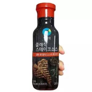 [에이알비티] [청정원] 뉴욕 클래식 스테이크소스 250g 40916