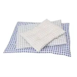 [반려] 강아지 방수 여름 쿠션 블루 중형 1P 고양이 방석