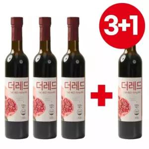 3+1 더레드 석류농축액 100% 석류즙 원액 액기스 엑기스 쥬스 주스 효능