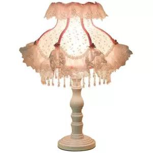 레이스 조명 머리맡 단스탠드 공주방꾸미기 유럽풍