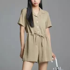 [미쏘] 반팔 점프수트 (MIWOWD711C-T)