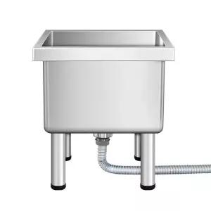 대걸레 싱크대 스텐 화장실 개수대 세정대 걸레 업소용 걸레통