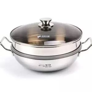 [RIZPICK]스텐 찜기 2단30cm 찜냄비 인덕션 찜통 찜솥 스텐냄비 스텐곰솥 찜솥