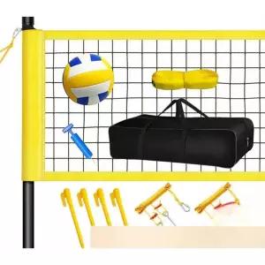 비치발리볼 네트세트 간이 배구 야외 그물망 네트 항목