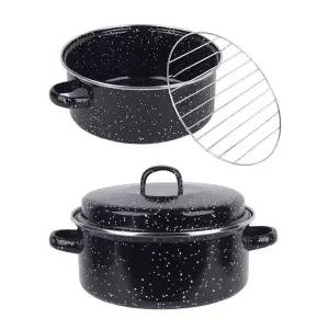 법랑 직화구이 냄비 24cm