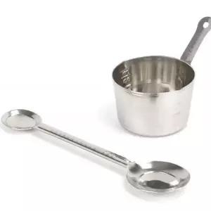 [RIZPICK]스텐 계량스푼 15cc 스쿱 홈베이킹 이유식 계량수저 거품기