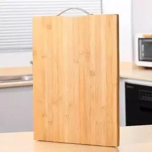 [RIZPICK]도마 플레이팅 대나무 하이핸들 50x34cm