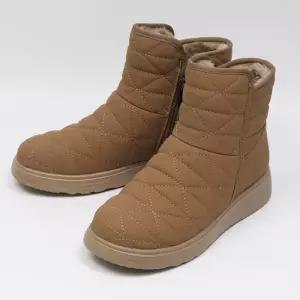 따뜻한 여성 털안감 패딩부츠 4cm (42361469A)