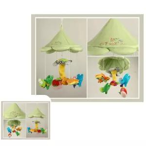 왕눈이 멜로디완구 오르골포함 봉제인형 모빌 아기 딸랑이 칼라